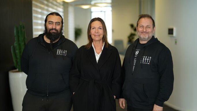 Cofondateurs de l’Ecole 2600 : Lionel Auroux, Valérie de Saint Père, Axel Dreyfus - © D.R.