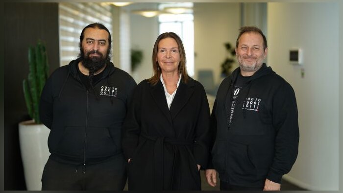 Cofondateurs de l’Ecole 2600 : Lionel Auroux, Valérie de Saint Père, Axel Dreyfus - © D.R.