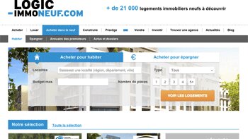 Lancement du nouveau site Logic-Immo Neuf