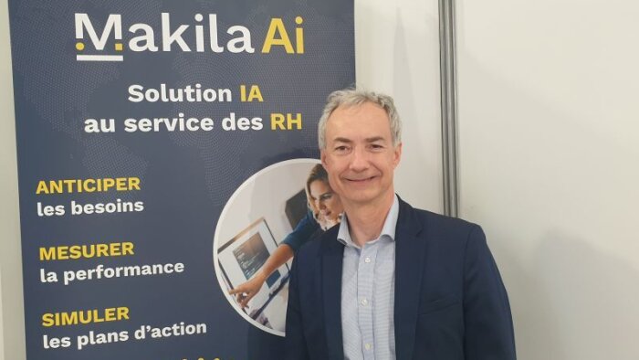 Olivier Burger, Makila AI (Salon Solutions RH, mars 2025) - © D.R.