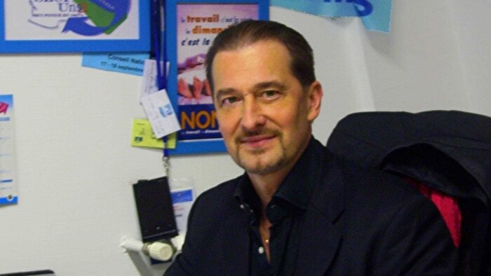 Éric Scherrer, Président du syndicat Seci-Unsa du commerce et des services - © D.R.