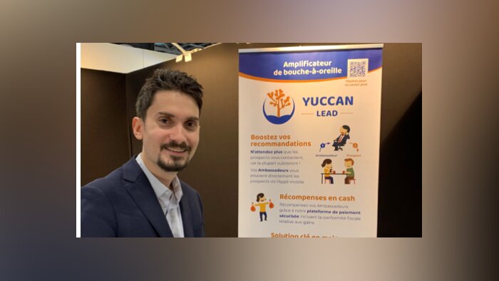 Baptiste Vandenborght, président et cofondateur de Yuccan Lead - © Yuccan Lead