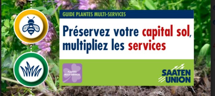 Saaten-Union publie son premier guide sur les plantes multi-services