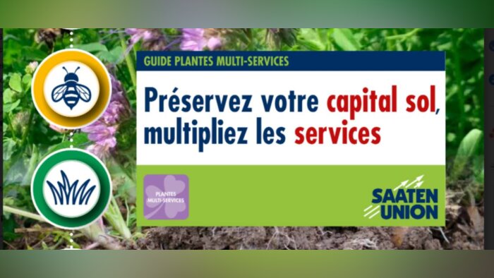 Saaten-Union publie son premier guide sur les plantes multi-services