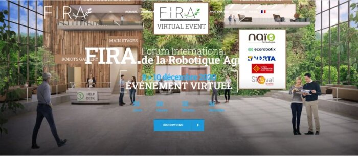 Robotique agricole, le Fira sera virtuel et ouvert 24h/24