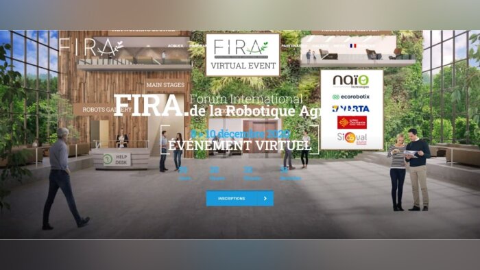 Robotique agricole, le Fira sera virtuel et ouvert 24h/24