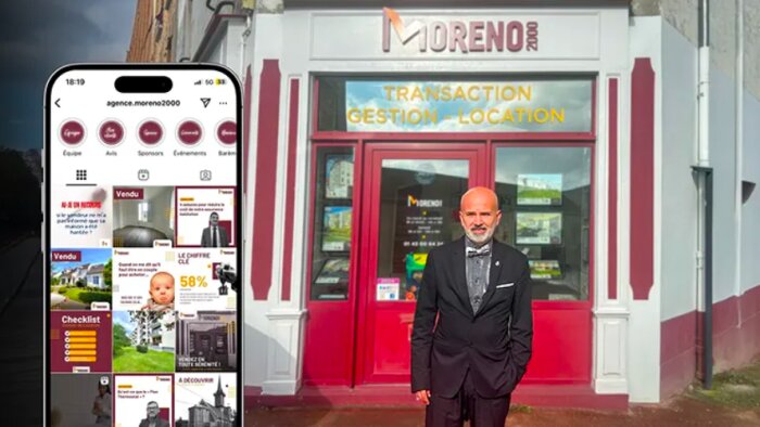 Alain Moreno, agent immobilier à Neuilly-Plaisance (93), utilisateur des services de Cocoon-Immo. - © D.R.