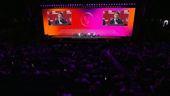 VivaTech 2025 : session start-up avec Emmanuel Macron - © D.R.