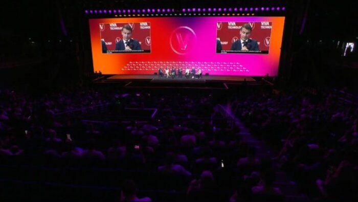 VivaTech 2025 : session start-up avec Emmanuel Macron - © D.R.