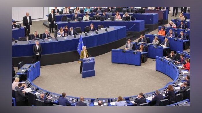 Doper la compétitivité européenne : Ursula von der Leyen, présidente de la Commission européenne - © D.R.