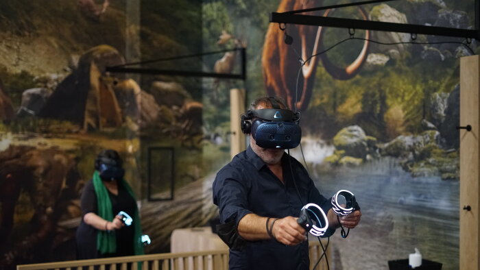 « Lady Sapiens » au Paléosite de Saint-Césaire en Charente-Maritime. - © Lucid Realities