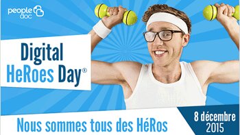 Le 8 décembre, PeopleDoc transformera les DRH en super-héros - © D.R.
