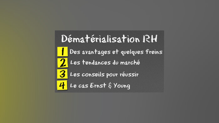 2014 : l’année phare pour la dématérialisation RH ?
