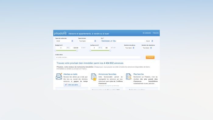 Moteur de recherche immobilière : Wipikit devient Pikadom
