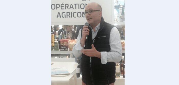 Marc Braidy, le référent carbone de La Coopération agricole, à l’édition 2024 du Salon de l’agricult - © D.R.