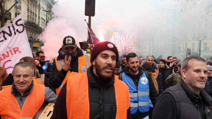 Deux journées de mobilisation contre la réforme des retraites sont prévus les 7 et 11 février. - © CC-BY SA Jeanne Menjoulet