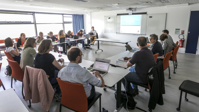 L’association a élu son nouveau bureau en avril dernier. - © France Universités-Université d’Angers