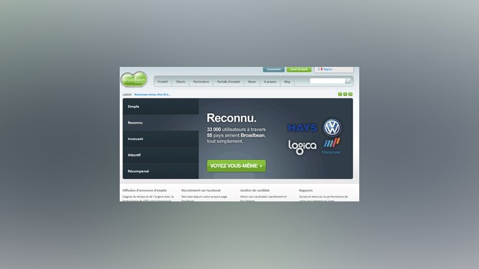 L’outil « Search » de Broadbean intègre désormais Viadeo - © D.R.