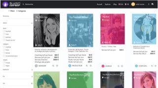 Les artistes peuvent réserver des services auprès de prestataires, directement sur la plateforme. - © D.R.
