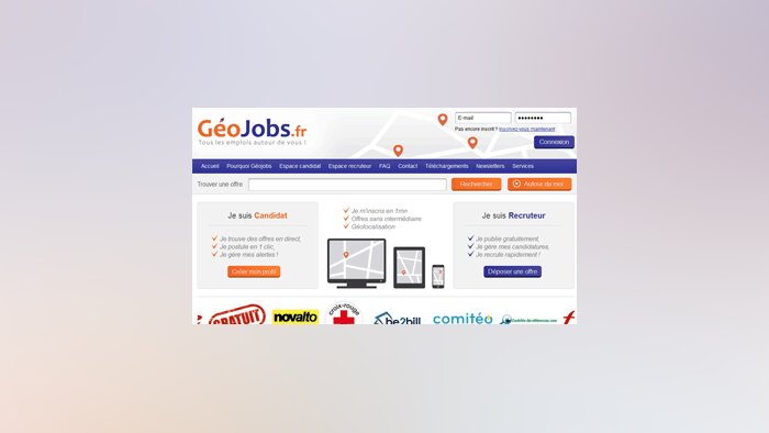 Géojobs : le dernier né sur le marché des offres d’emploi géolocalisées
