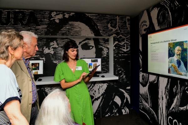 La salle de médiation numérique du musée Hyacinthe Rigaud. - © P. Marchesan