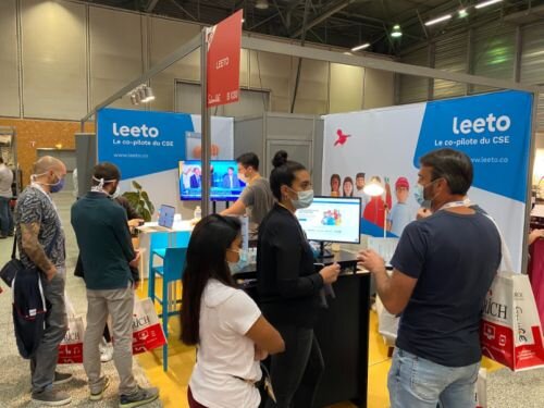 Stand Leeto, Salon CSE 2020 - © D.R.