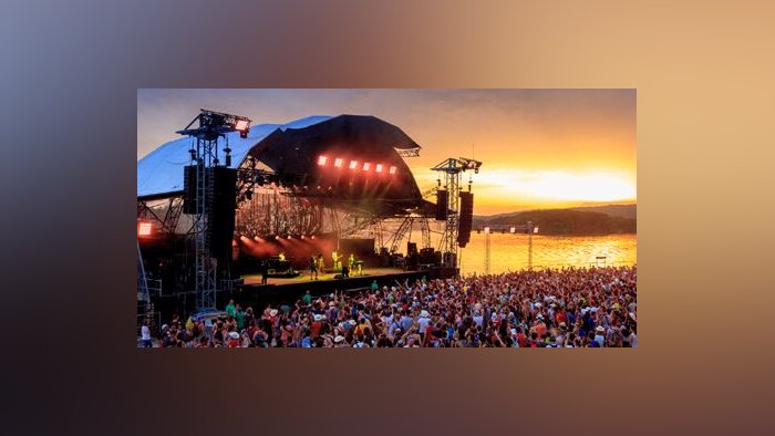 La grande scène des Eurockéennes en 2017. - © Les Eurockéennes