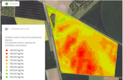 Precifield sort sa carte de conseil et modulation d’azote sur colza