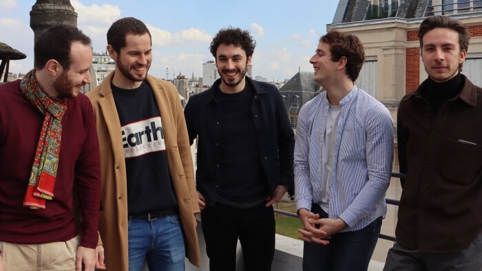 L’équipe Zefir avec, au centre, Rémy Fabre, son CEO - © D.R.