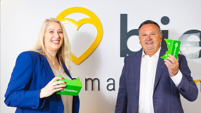 Jeanne Massa (Habiteo) et Cyril Janin (Bien’ici) - © D.R.
