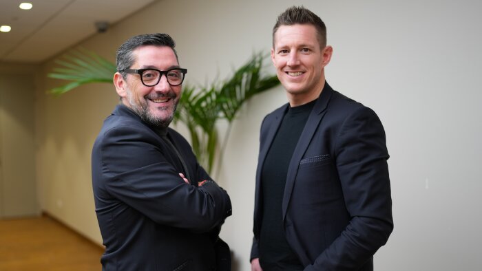 Elian Mimouni et Stéphane Trionfini, codirigeants du réseau i-Particuliers - © D.R.