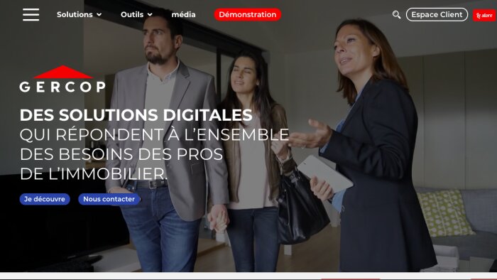 Gercop compte 19 000 clients professionnels de l’immobilier - © D.R.