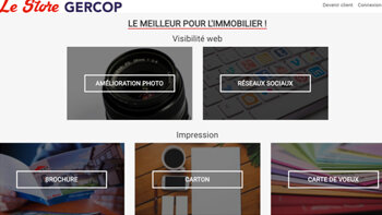 Gercop lance un store dédié à l’immobilier