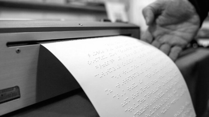 L’imprimante permettant de produire des contenus en braille. - © D.R.