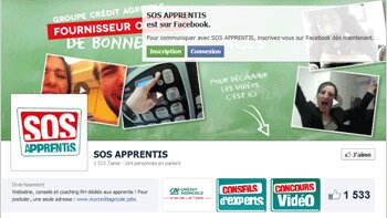 Recrutement des apprentis : le Crédit Agricole choisit Facebook - © D.R.