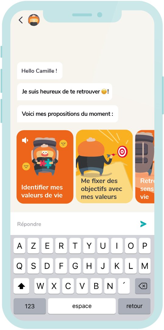 Mon Sherpa propose notamment des exercices de méditation - © Mon Sherpa