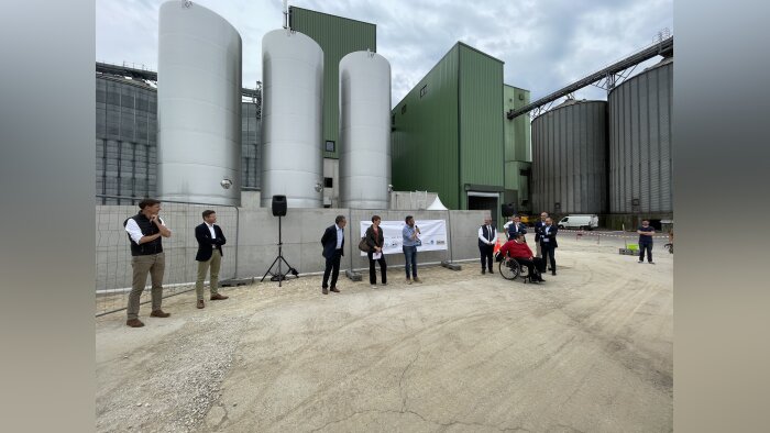 L’usine de trituration d’Oxyane a été inaugurée à la Côte-
Saint-André (Isère). DR - © D.R.