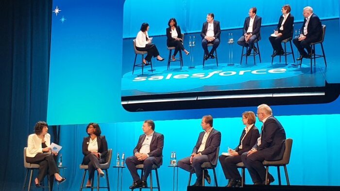 Table ronde « IA et emploi : en route pour un nouveau modèle ? » (Convention Salesforce France) - © D.R.