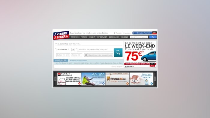 Les annonces immobilières s’invitent sur Facebook