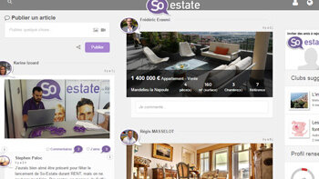 So-Estate : un nouveau réseau social pour les professionnels de l’immobilier - © D.R.