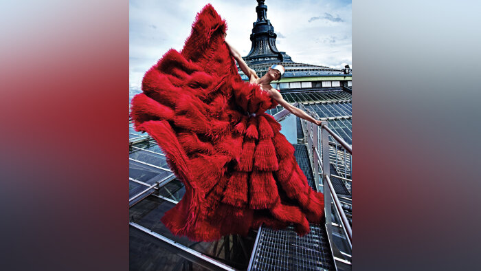 Une pièce présentée dans l’exposition Vogue, jusqu’au 30 janvier 2022. - © Mario Sorrenti