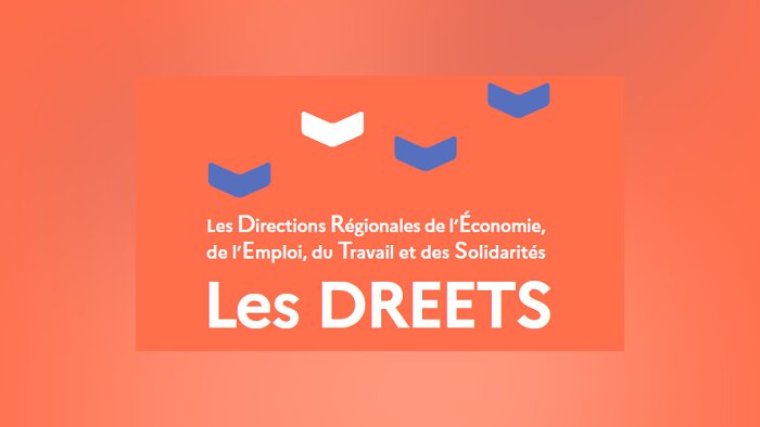 Suivez la formule de la transformation de l’Etat en territoire : DIRECCTE + DRCS = DREETS - © Ministère du Travail, de l’Emploi et de la Réinsertion