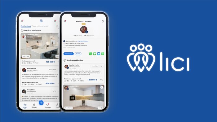 La plateforme Lici comptait, fin février 2021, plus de 12 000 utilisateurs - © D.R.