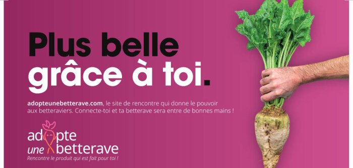 Adopteunebetterave.com, rencontre le produit qui est fait pour toi !