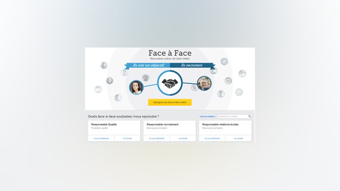 Viadeo lance « Face à Face » : une plateforme de rencontre par métiers