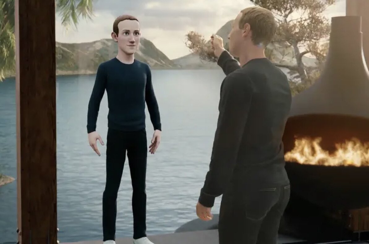 Mark Zuckerberg a présenté un premier aperçu de son métavers. - © Meta