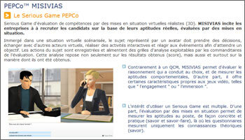 Un serious game pour évaluer les managers