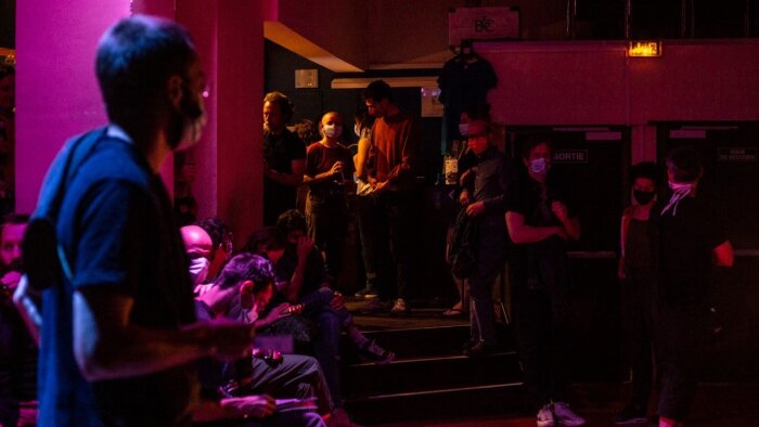 La salle des Instants Chavirés peut accueillir jusqu’à 120 personnes. - © D.R.