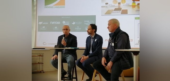 Présent à une table ronde organisée le 11 mars 2024 par La Coopération Agricole sur le thème de la b - © D.R.
