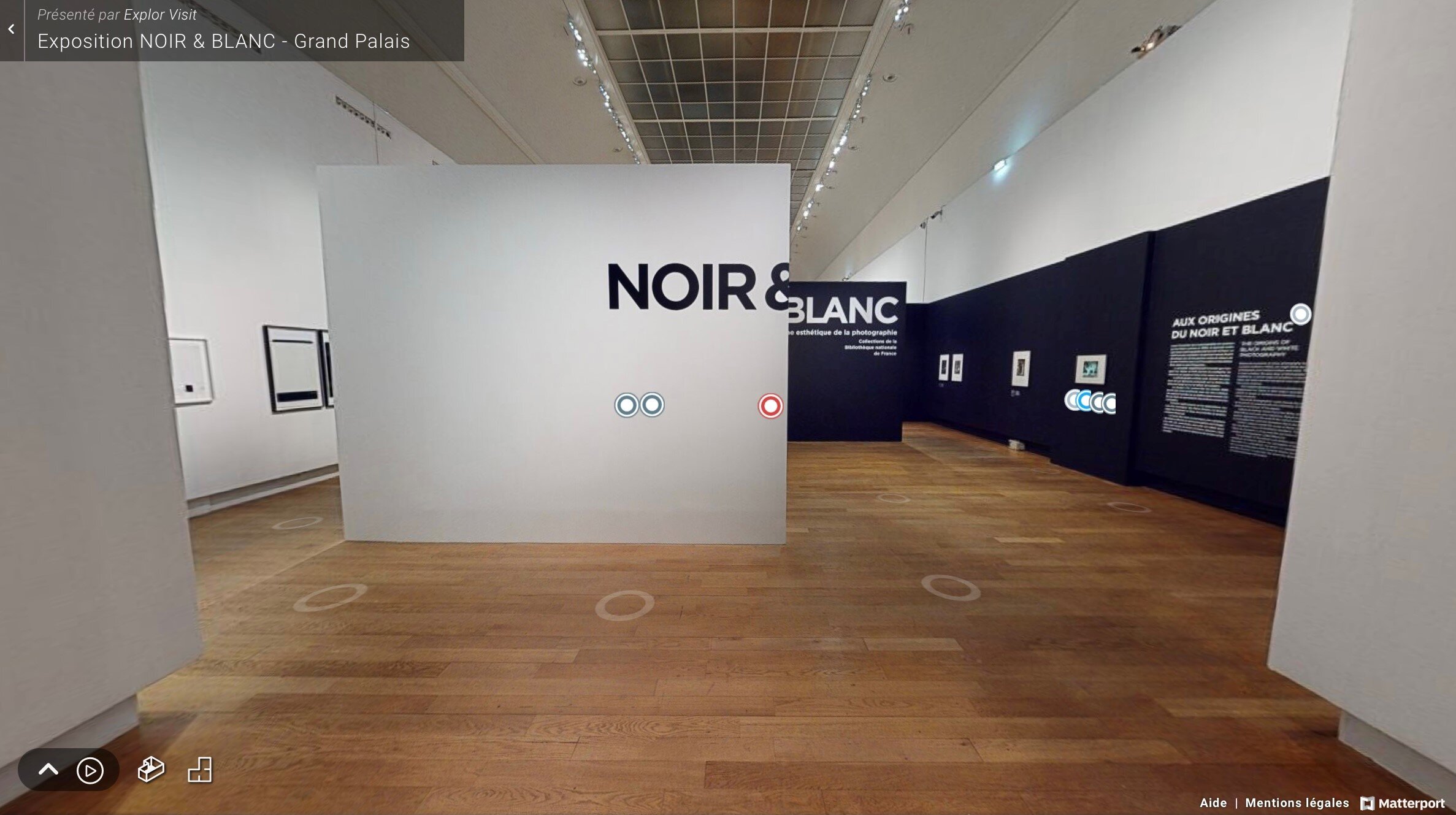 Visite virtuelle de l’exposition « Noir et Blanc », disponible jusqu’au 18 juin. - © D.R.